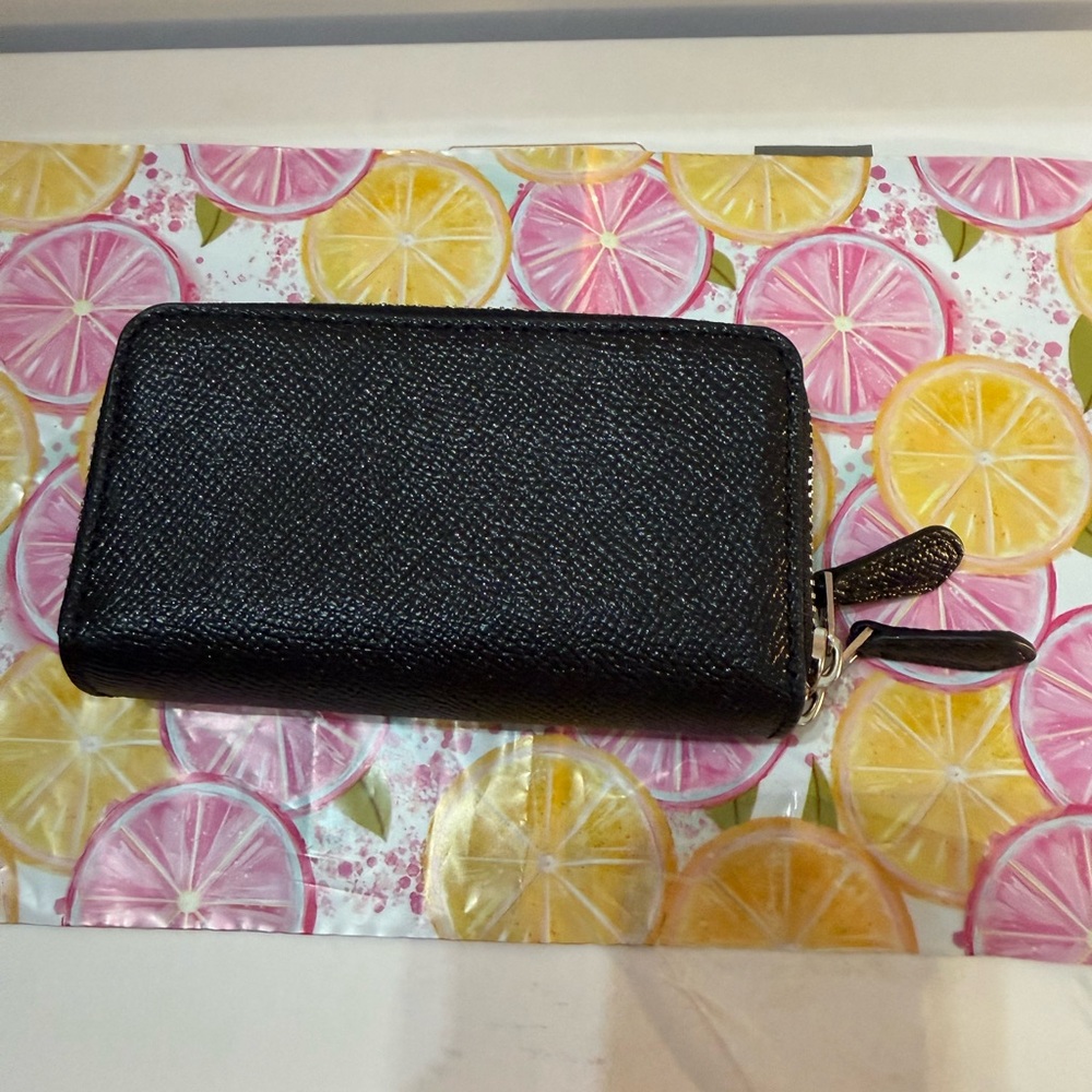 Coach Black Textured Wallet - Picture 4 of 7